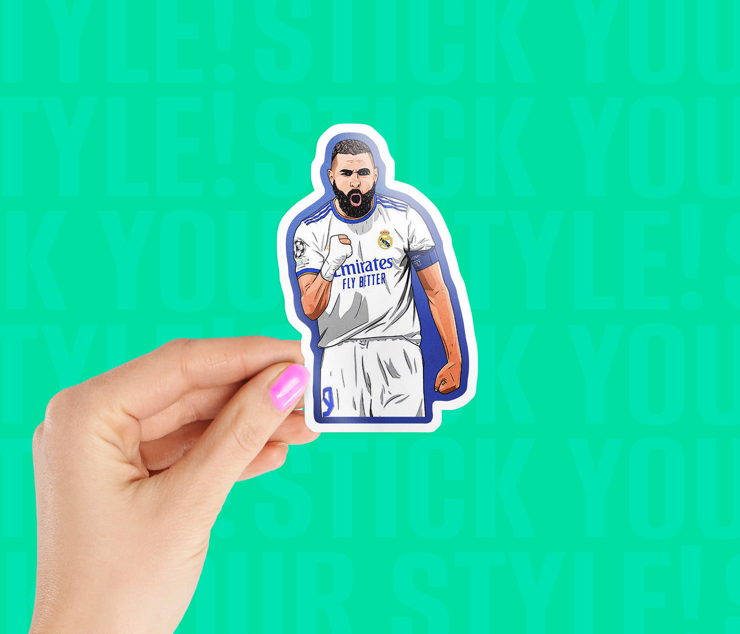 Karim Benzema Sticker