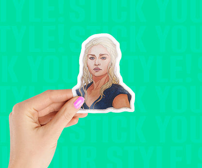 Khaleesi Daenerys Magnetic Sticker