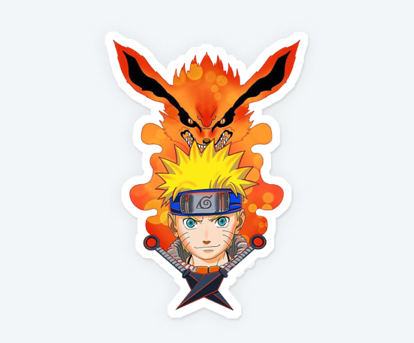 Kurama Naruto Magnetic Sticker