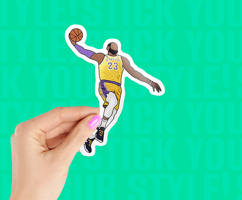 Lebron James Magnetic Sticker