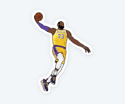 Lebron James Magnetic Sticker