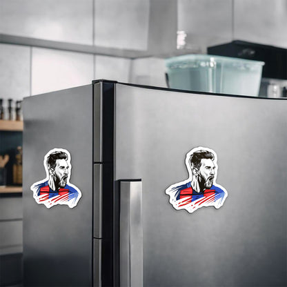 Leo Messi Artistic Magnetic Sticker