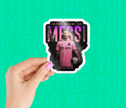 Lionel Messi Miami Sticker