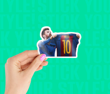 Lionel Messi jersy Sticker
