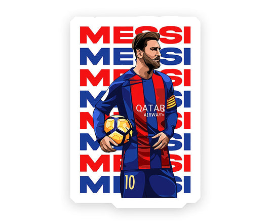 Lionel Messi Iconic Magnetic Sticker