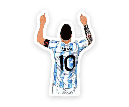 Lionel Messi Signature Magnetic Sticker