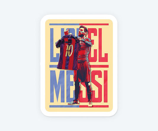 Lionel Messi Magnetic Sticker