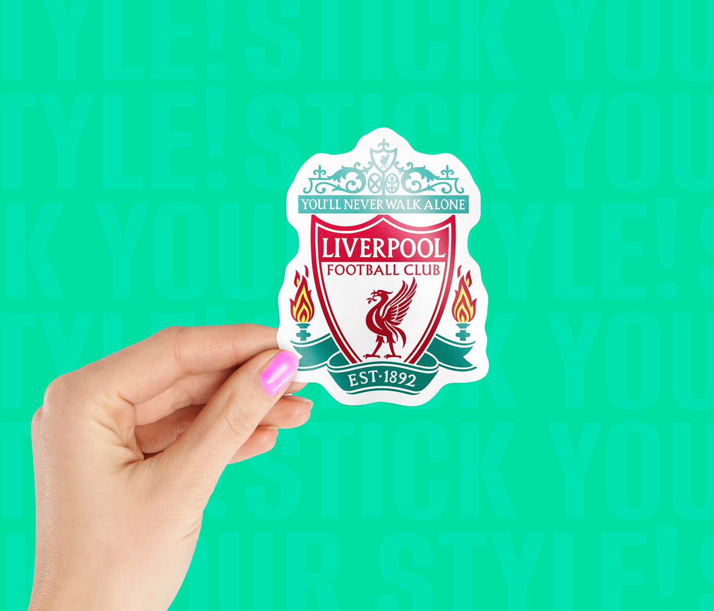 Liverpool Football Club Magnetic Sticker