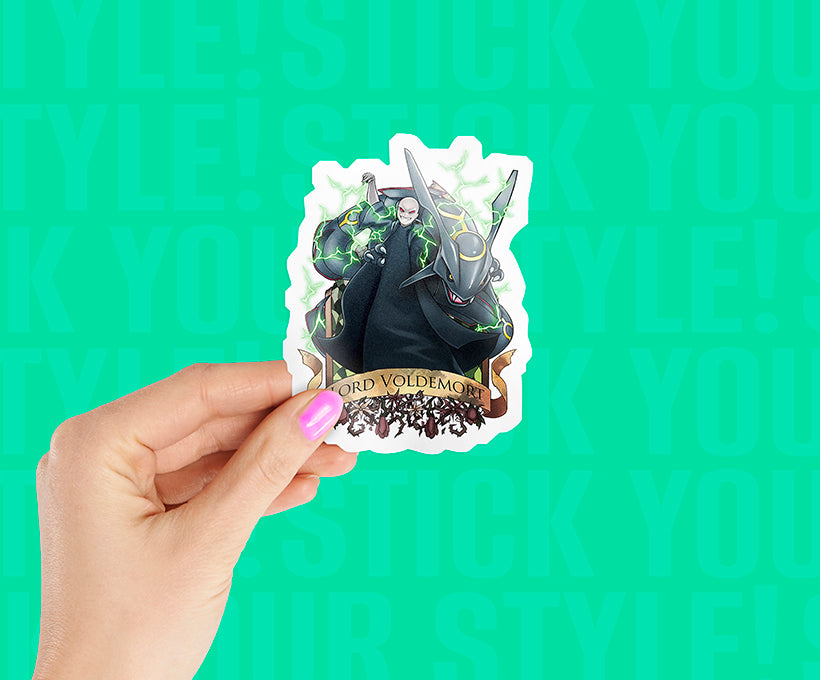 Lord Voldemort Harry Potter Magnetic Sticker