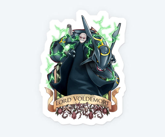 Lord Voldemort Harry Potter Magnetic Sticker