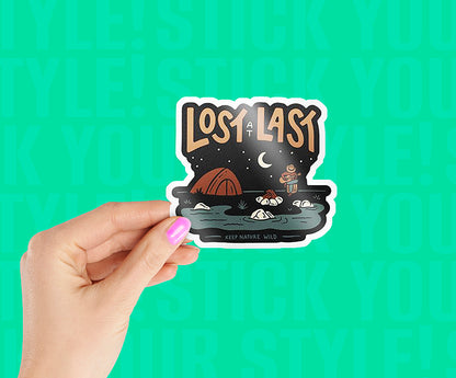 Lost At Last sticker