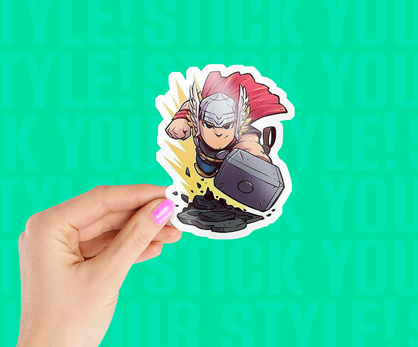 Love And Thunder Thor Magnetic Sticker