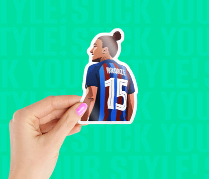 Lucy Bronze Magnetic Sticker