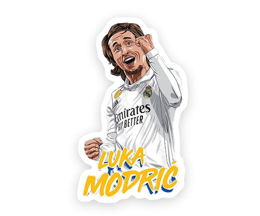 Luka Modric Poster Magnetic Sticker