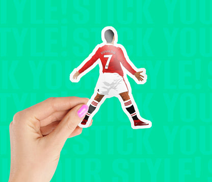 MUFC Cristiano Ronaldo Magnetic Sticker