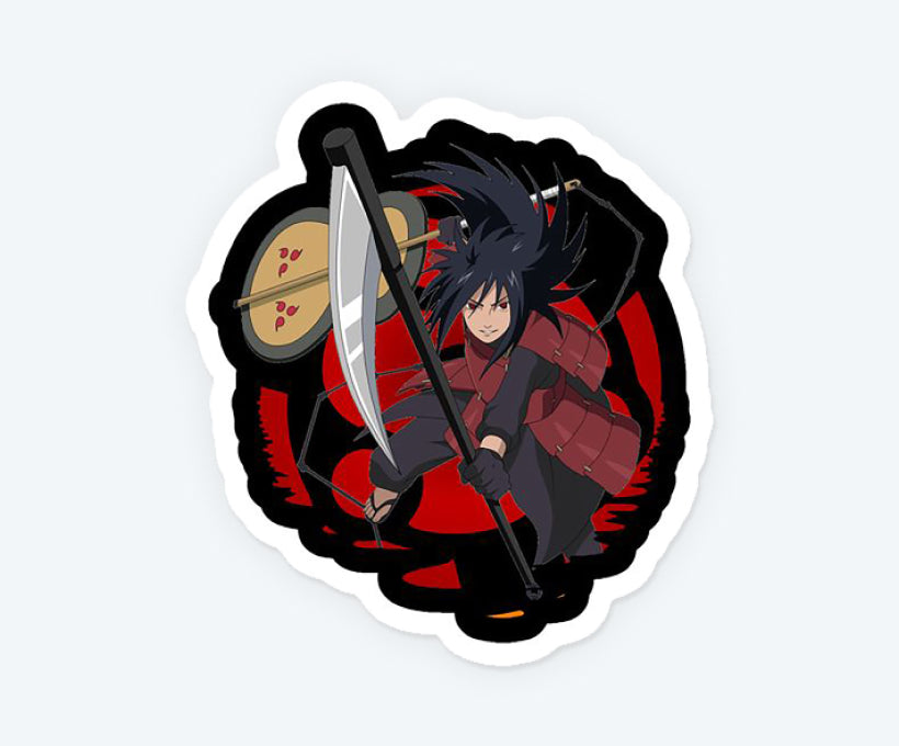 Madara Uchiha Anime Magnetic Sticker