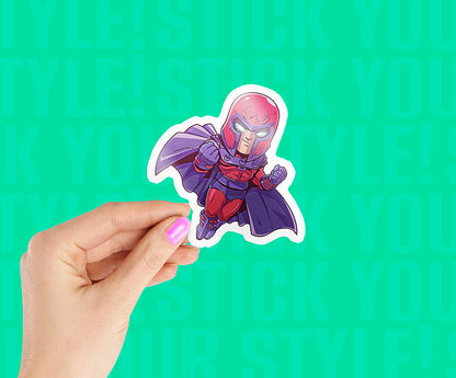 Magneto Erik Lehnsherr Magnetic Sticker