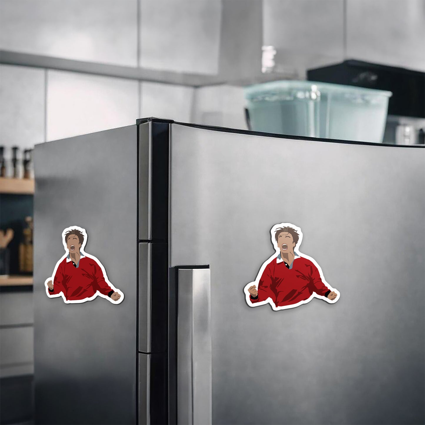 Manchester United David Beckham Magnetic Sticker