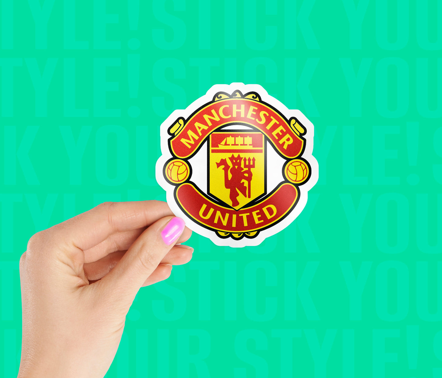 Manchester United FC Magnetic Sticker