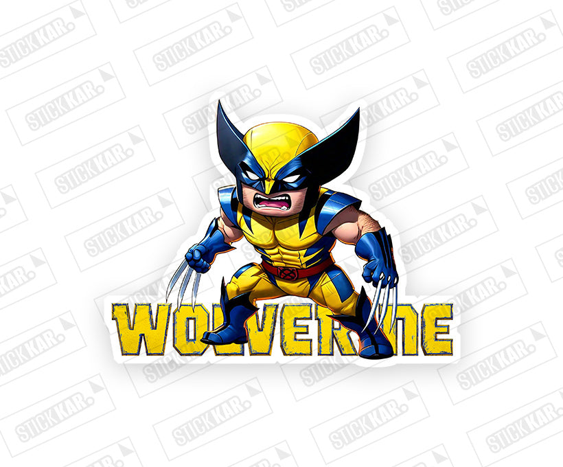 Marvels Wolverine Magnetic Sticker