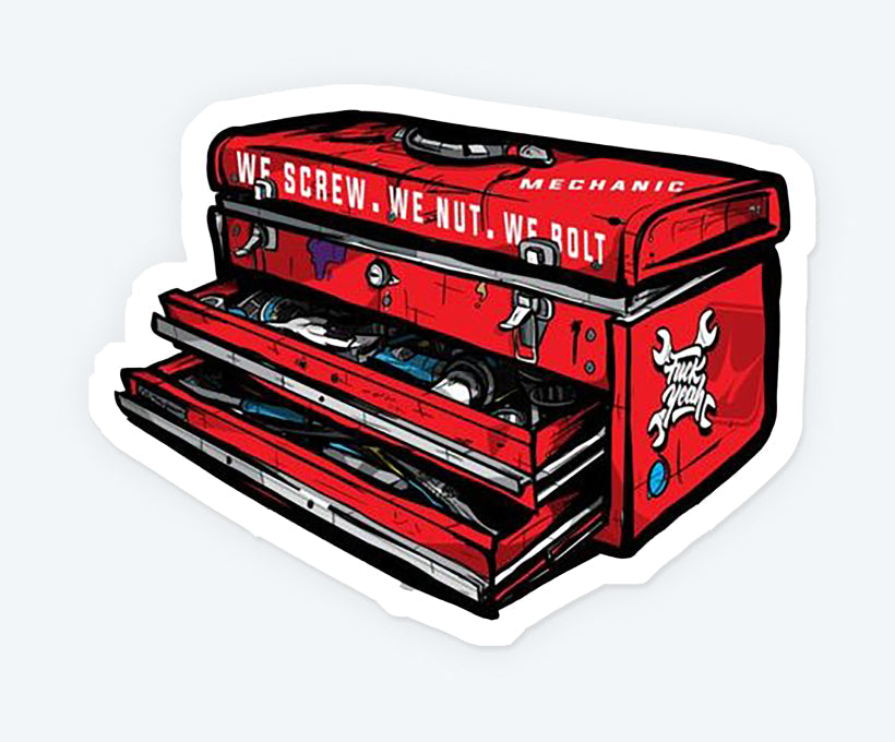 Mechanics Toolbox Magnetic Sticker