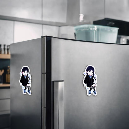 Mercredi Addams Cute Magnetic Sticker