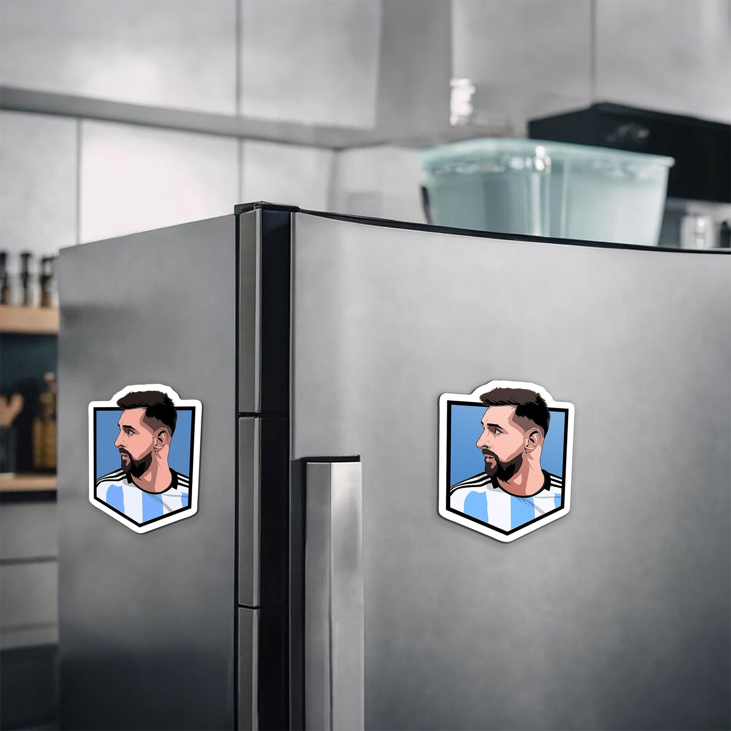 Messi Batch Magnetic Sticker