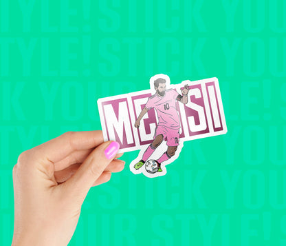 Messi Inter Miami Magnetic Sticker