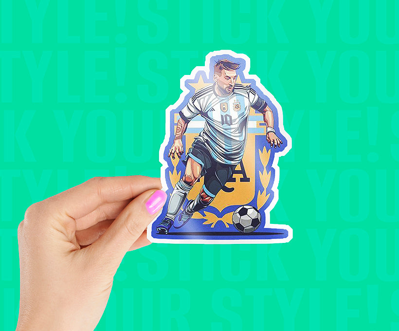 Messi World Cup Magnetic Sticker