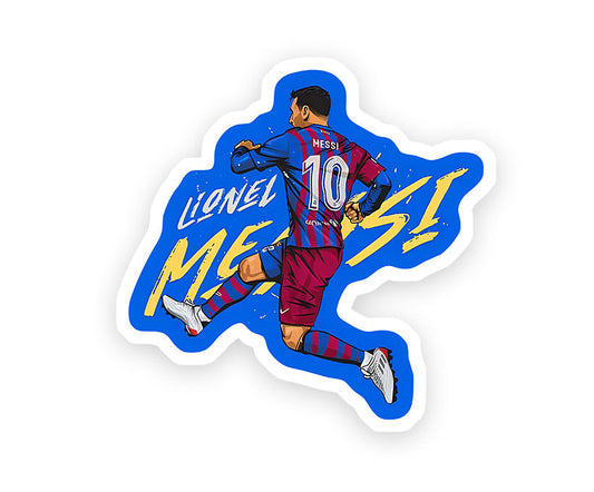 Messi Goal Magnetic Sticker