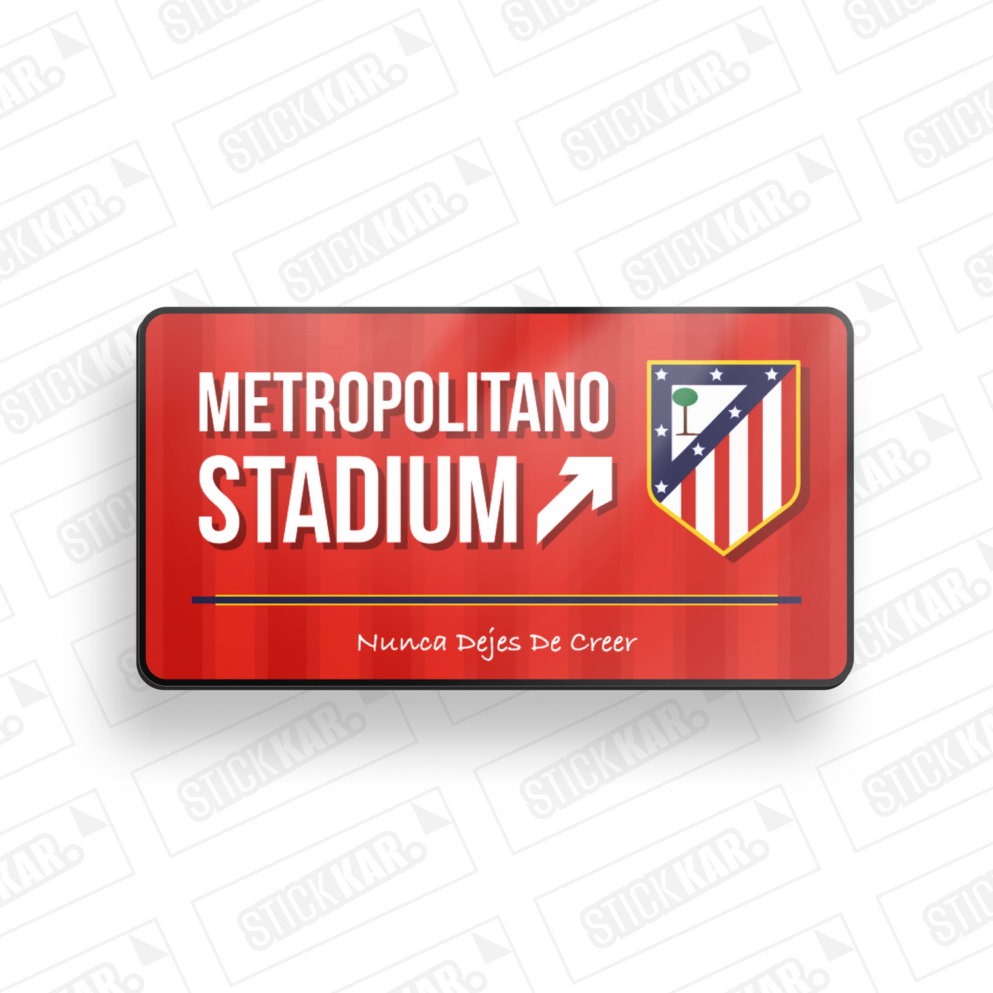 Metropolitano Stadium - Atlético de Madrid  Door Sign