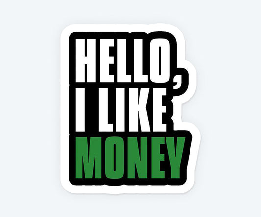 Money is everything Magnetic Sticker