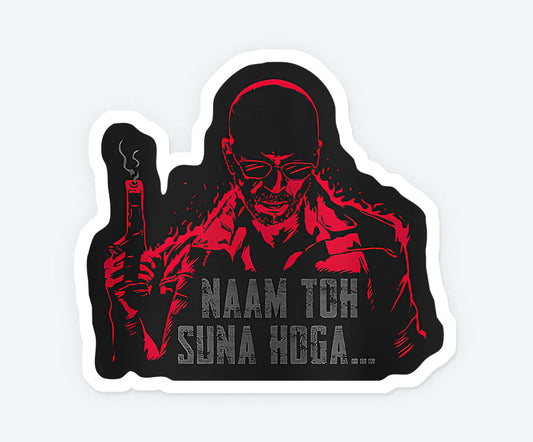 Naam Toh Suna Hoga Magnetic Sticker