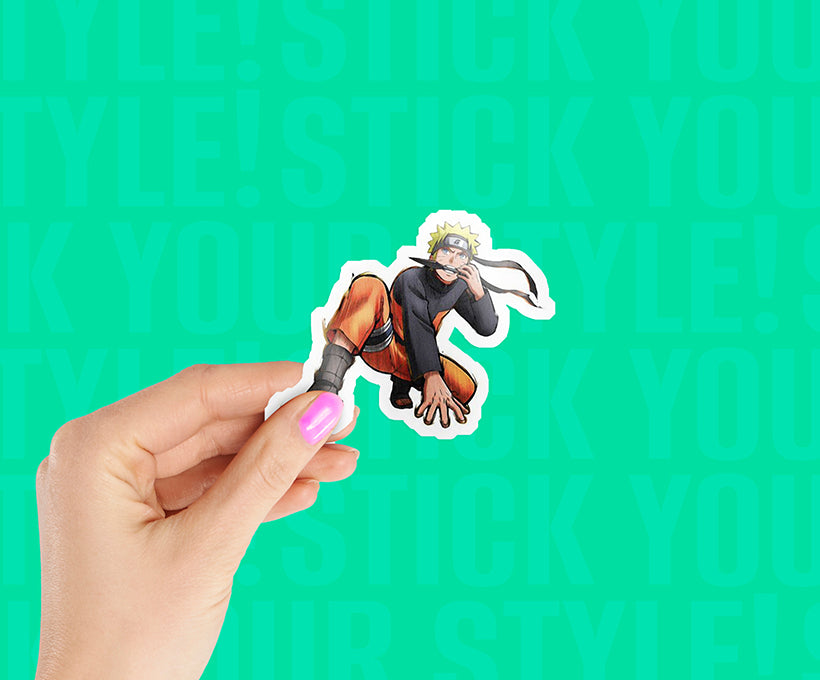 Naruto Action Pose 2 Magnetic Sticker
