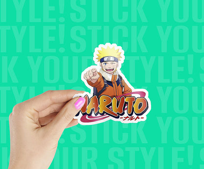 Naruto Fun Time Magnetic Sticker
