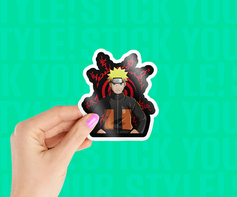 Naruto Manga Smash Magnetic Sticker