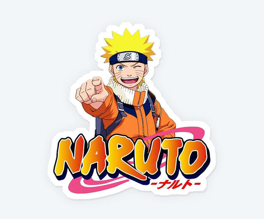 Naruto Fun Time Magnetic Sticker