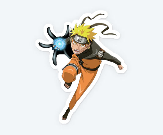 Naruto Shippuden Attack Magnetic Sticker