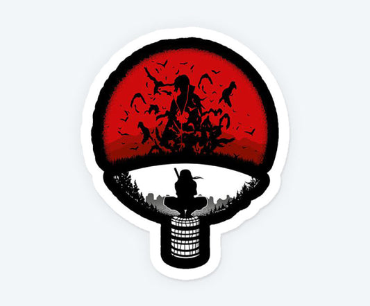 Naruto Shippuden Badge Magnetic Sticker