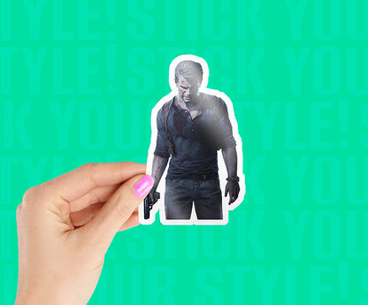 Nathan Drake Thief's End Sticker