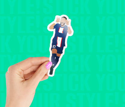 Neymar Jr Teasing Magnetic Sticker