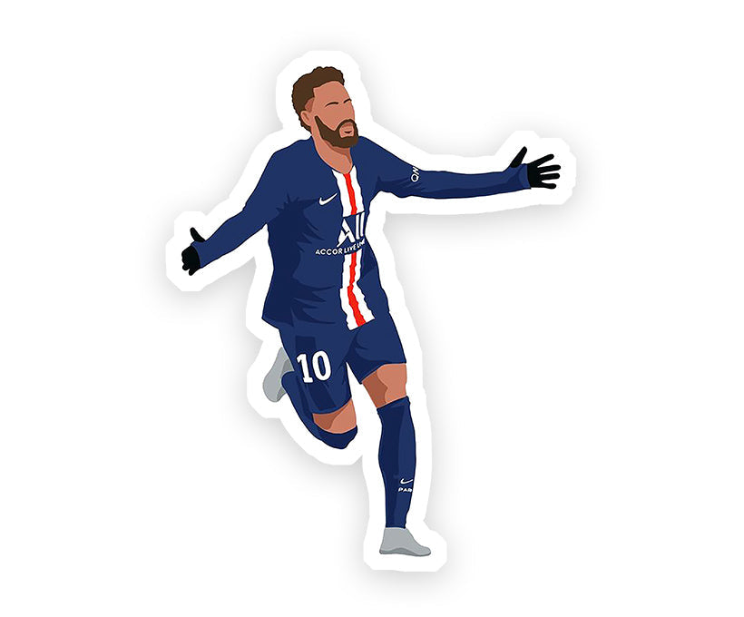 Neymar Jr Celebration Magnetic Sticker