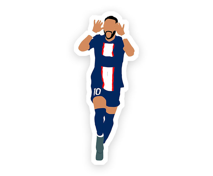 Neymar Jr Teasing Magnetic Sticker