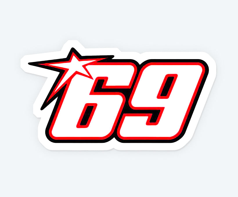 Nicky Hayden 69 Magnetic Sticker