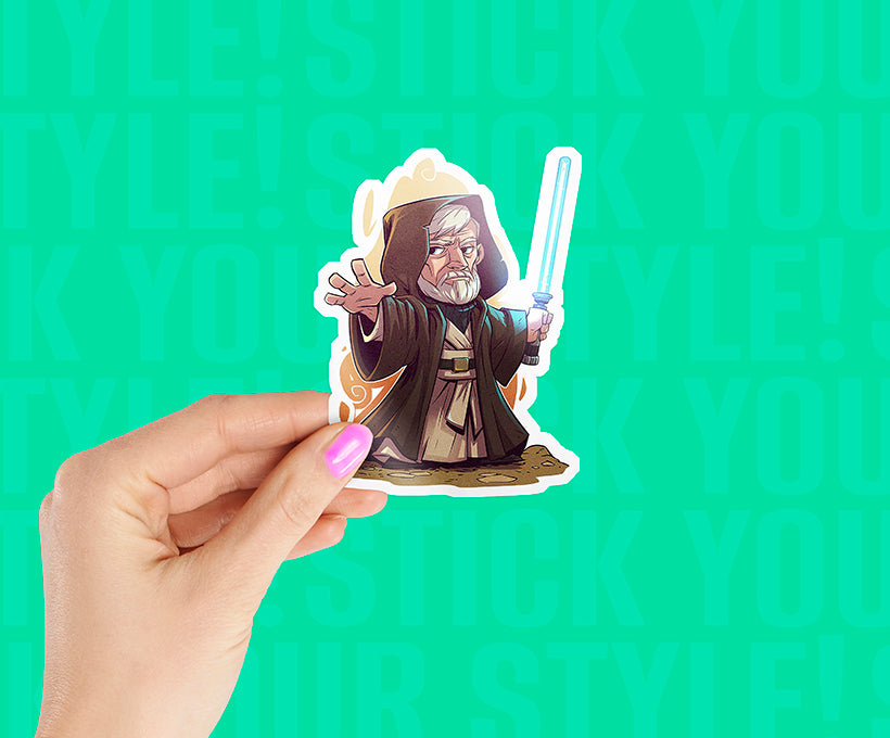 Obi-Wan Kenobi Star Wars Magnetic Sticker