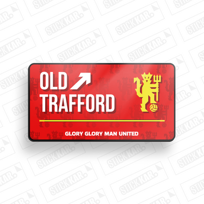 Old Trafford - Manchester United F.C. Door Sign Board