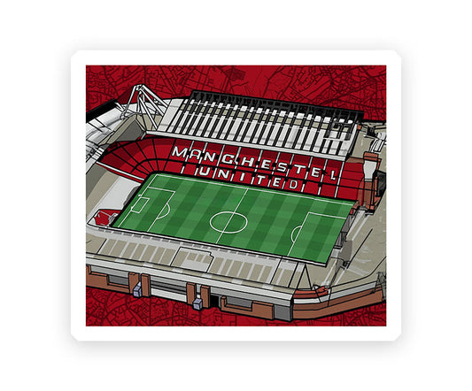 Old Trafford - Manchester United Stadium Magnetic Sticker