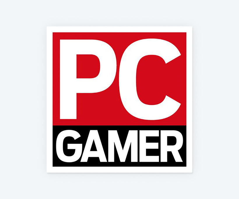 PC Gamer Label Magnetic Sticker
