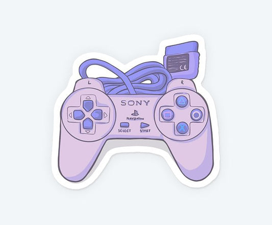 PlayStation 2 Controller Magnetic Sticker