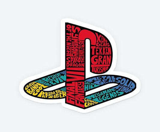 PlayStation Logo Magnetic Sticker